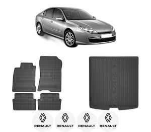 Set Covorase Presuri Auto Si Tavita Portbagaj RENAULT LAGUNA III (BT0/1) din 2007-2015 RENAULT - Img 2