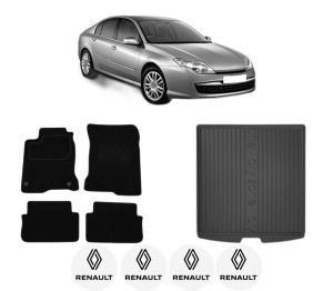 Set Covorase Presuri Auto Si Tavita Portbagaj RENAULT LAGUNA III (BT0/1) din 2007-2015 RENAULT - Img 2