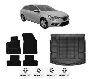 Set Covorase Presuri Auto Si Tavita Portbagaj RENAULT MEGANE IV Grandtour (K9A/M/N_) din 2016-2021 RENAULT - Img 2