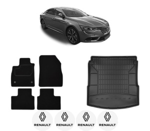 Set Covorase Presuri Auto Si Tavita Portbagaj RENAULT TALISMAN (LP_) din 2015-2022 RENAULT - Img 2