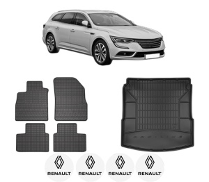 Set Covorase Presuri Auto Si Tavita Portbagaj RENAULT TALISMAN Grandtour (KP_) din 2016-2022 RENAULT - Img 2