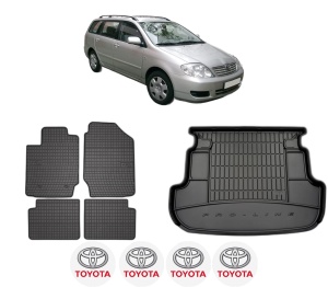 Set Covorase Presuri Auto Si Tavita Portbagaj TOYOTA COROLLA Estate (_E12_) din 2002-2007 TOYOTA - Img 2