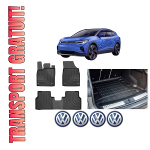 Set Covorase Presuri Auto Si Tavita Portbagaj Volkswagen ID.4 (E21) din 2020-2022 Volkswagen