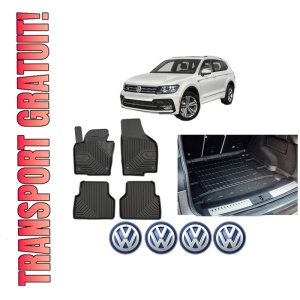 Set Covorase Presuri Auto Si Tavita Portbagaj Volkswagen TIGUAN (AD1, AX1) din 2016-2024 Volkswagen
