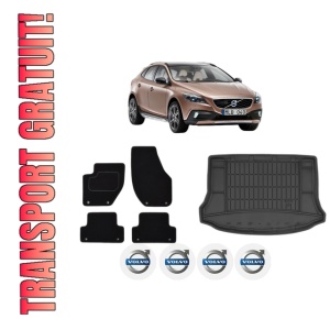 Set Covorase Presuri Auto Si Tavita Portbagaj VOLVO V40 Cross Country (526) din 2012-2019 VOLVO