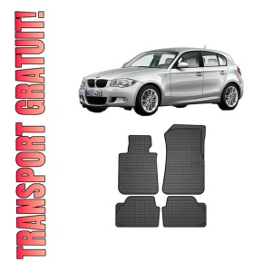 Set covorase presuri BMW Seria 1 (E81) din 2006-2012, auto, din cauciuc thermoplastic, BMW Seria