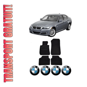 Set Covorase Presuri BMW Seria 3 (E90) din 2004-2011, Auto, Material Textil Mocheta, BMW