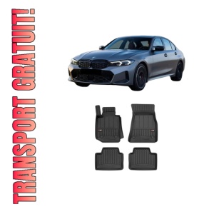 Set covorase presuri BMW Seria 3 (G20, G80, G28) din 2018-2023, auto, din cauciuc thermoplastic, BMW Seria