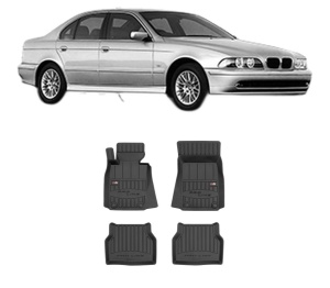 Set covorase presuri BMW Seria 5 (E39) din 1995-2003, auto, din cauciuc thermoplastic, BMW Seria - Img 2