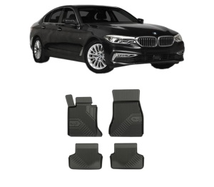 Set covorase presuri BMW Seria 5 (G30, F90) din 2016-2023, auto, din cauciuc thermoplastic, BMW Seria - Img 2