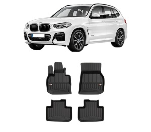 Set covorase presuri BMW Seria X3 Van (G01) din 2017-2019, auto, din cauciuc thermoplastic, BMW Seria - Img 2