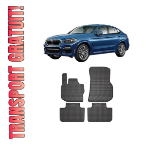 Set covorase presuri BMW Seria X4 | G02 din 2015-2022, auto, din cauciuc thermoplastic, BMW Seria