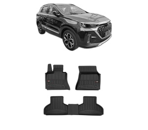 Set covorase presuri BMW Seria X5 din 2007-2023, auto, din cauciuc thermoplastic, BMW Seria - Img 2