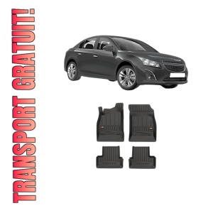 Set covorase presuri CHEVROLET CRUZE (J300) din 2009-2018, auto, din cauciuc thermoplastic, CHEVROLET