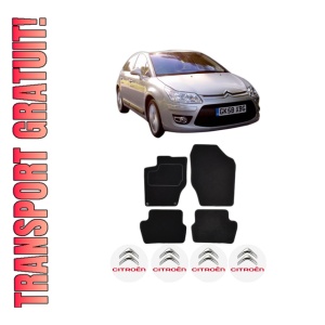 Set Covorase Presuri CITROEN C4 II (NC_) din 2009-2018, Auto, Material Textil Mocheta, CITROEN