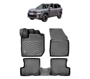 Set covorase presuri DACIA DUSTER 4X4 HM FACELIFT din 2022-2024, auto, din cauciuc thermoplastic - Img 7