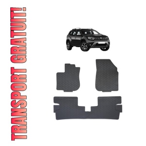 Set covorase presuri DACIA DUSTER din 2010-2017, auto, din cauciuc thermoplastic - Img 8