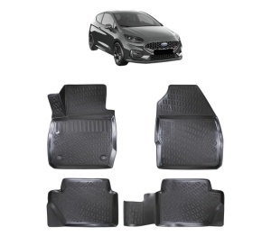 Set covorase presuri FORD FIESTA VII din 2017, auto, din cauciuc thermoplastic - Img 2