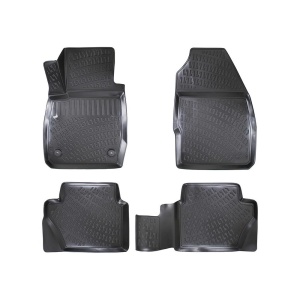 Set covorase presuri FORD FIESTA VII din 2017, auto, din cauciuc thermoplastic - Img 4
