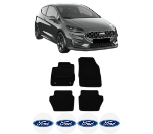 Set Covorase Presuri FORD FIESTA VII (HJ, HF) din 2017-2020, Auto, Material Textil Mocheta, FORD - Img 2
