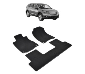 Set covorase presuri HONDA CRV IV din 2012-2018, auto, din cauciuc thermoplastic - Img 2