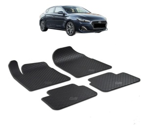 Set covorase presuri HYUNDAI I30 FASTBACK din 2018, auto, din cauciuc thermoplastic - Img 2