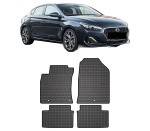 Set covorase presuri HYUNDAI i30 FASTBACK (PDE, PDEN) din 2017-2022, auto, din cauciuc thermoplastic, HYUNDAI - Img 2