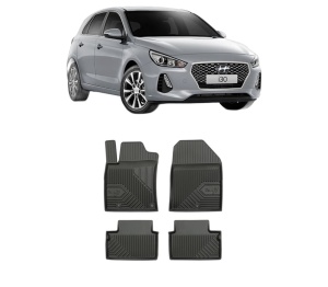 Set covorase presuri HYUNDAI i30 Hatchback Van (PDE) din 2016-2020, auto, din cauciuc thermoplastic, HYUNDAI - Img 2