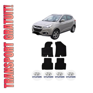 Set Covorase Presuri HYUNDAI ix35 (LM, EL, ELH) din 2009-2015, Auto, Material Textil Mocheta, HYUNDAI