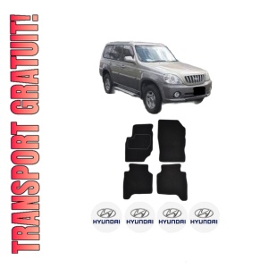 Set Covorase Presuri HYUNDAI TERRACAN (HP) din 2001-2006, Auto, Material Textil Mocheta, HYUNDAI