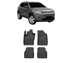 Set covorase presuri JEEP COMPASS (MP, M6, MV, M7) din 2016-2022, auto, din cauciuc thermoplastic, JEEP - Img 2