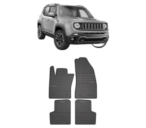 Set covorase presuri JEEP RENEGADE SUV (BU, B1, BV) din 2014-2022, auto, din cauciuc thermoplastic, JEEP - Img 2