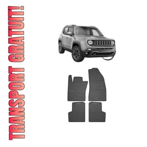 Set covorase presuri JEEP RENEGADE SUV (BU, B1, BV) din 2014-2022, auto, din cauciuc thermoplastic, JEEP