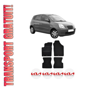 Set Covorase Presuri KIA PICANTO I (SA) din 2004-2011, Auto, Material Textil Mocheta, KIA
