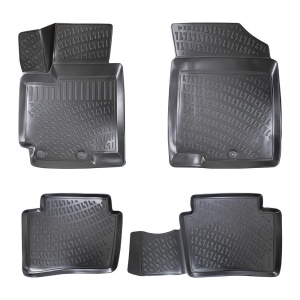 Set covorase presuri KIA RIO III din 2011-2017, auto, din cauciuc thermoplastic - Img 3