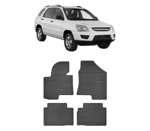 Set covorase presuri KIA SPORTAGE II (JE_, KM_) din 2004-2010, auto, din cauciuc thermoplastic, KIA - Img 2