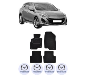 Set Covorase Presuri MAZDA 3 (BL) din 2008-2014, Auto, Material Textil Mocheta, MAZDA - Img 2