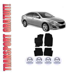 Set Covorase Presuri MAZDA 6 Saloon (GH) din 2007-2013, Auto, Material Textil Mocheta, MAZDA