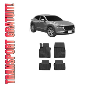Set covorase presuri MAZDA CX-30 din 2019-2024, auto, din cauciuc thermoplastic, MAZDA