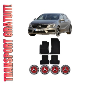 Set Covorase Presuri MERCEDES-BENZ A-CLASS (W176) din 2012-2018, Auto, Material Textil Mocheta, MERCEDES-BENZ