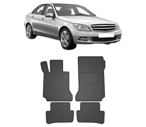 Set covorase presuri MERCEDES-BENZ C-CLASS (W204) din 2007-2014, auto, din cauciuc thermoplastic, MERCEDES-BENZ - Img 2