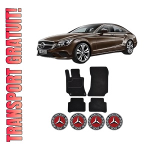 Set Covorase Presuri MERCEDES-BENZ CLS (C218) din 2011-2017, Auto, Material Textil Mocheta, MERCEDES-BENZ
