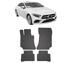 Set covorase presuri MERCEDES-BENZ CLS (C257) din 2017-2018, auto, din cauciuc thermoplastic, MERCEDES-BENZ - Img 2