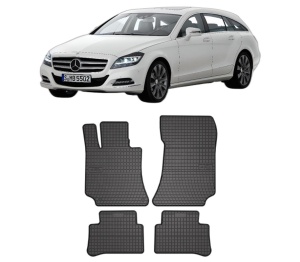Set covorase presuri MERCEDES-BENZ CLS Shooting Brake (X218) din 2012-2017, auto, din cauciuc thermoplastic, MERCEDES-BENZ - Img 2