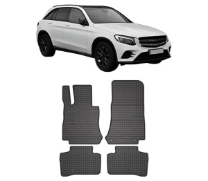 Set covorase presuri MERCEDES-BENZ GLC (X253) din 2015-2022, auto, din cauciuc thermoplastic, MERCEDES-BENZ - Img 2