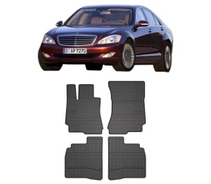 Set covorase presuri MERCEDES-BENZ S-CLASS (W221, V221) din 2005-2013, auto, din cauciuc thermoplastic, MERCEDES-BENZ - Img 2
