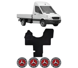Set Covorase Presuri MERCEDES-BENZ SPRINTER 3,5-t Platform/Chassis (B906) din 2006-2018, Auto, Material Textil Mocheta, MERCEDES-BENZ - Img 2