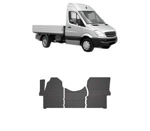 Set covorase presuri MERCEDES-BENZ SPRINTER 5-t Platform/Chassis (B906) din 2006-2018, auto, din cauciuc thermoplastic, MERCEDES-BENZ - Img 2
