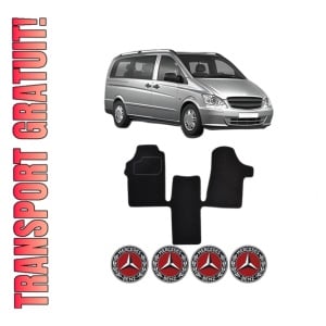 Set Covorase Presuri MERCEDES-BENZ VITO Bus (W639) din 2003-2014, Auto, Material Textil Mocheta, MERCEDES-BENZ