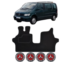 Set Covorase Presuri MERCEDES-BENZ VITO Van (W638) din 1997-2003, Auto, Material Textil Mocheta, MERCEDES-BENZ - Img 2
